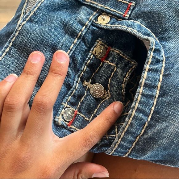 True religion men’s/unisex jeans straight leg - Picture 3 of 6